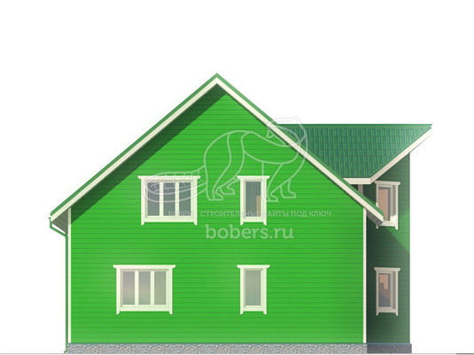 3d проект ДК273 - фасад 3
