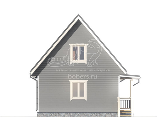 3d проект ДК285 - фасад 3