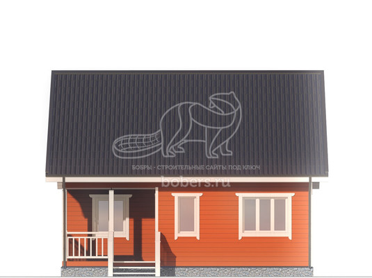 3d проект ДК287 - фасад 4</div>