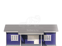 3d проект ДК296 - фасад 3