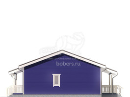 3d проект ДК296 - фасад 4