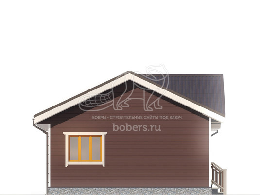 3d проект ДК300 - фасад 2