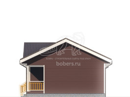 3d проект ДК300 - фасад 4