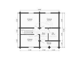 3d проект ДО004 - планировка 2 этажа</div>