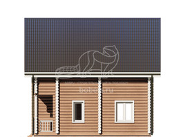 3d проект ДО004 - фасад 4