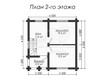 3d проект ДО013 - планировка 2 этажа</div> (превью)