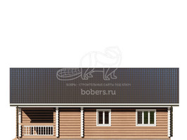 3d проект ДО016 - фасад 2