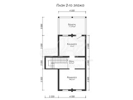 3d проект ДО022 - планировка 2 этажа</div>