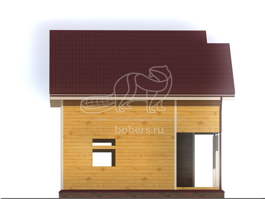 3d проект ДУ019 - фасад 4</div>