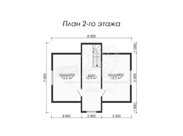 3d проект ДУ025 - планировка 2 этажа</div>