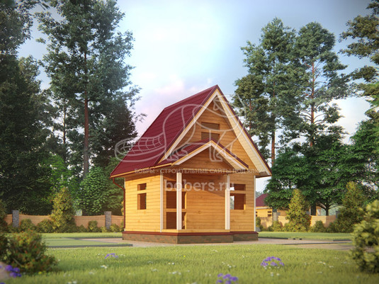 3d проект ДУ036 - вид спереди