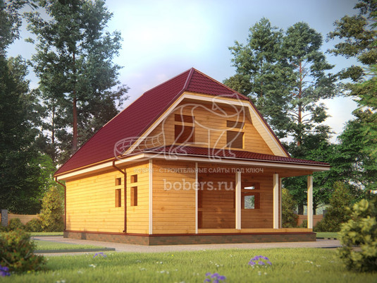 3d проект ДУ040 - вид спереди