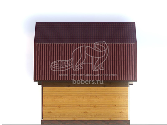 3d проект ДУ112 - фасад 3