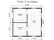 3d проект ДУ127 - планировка 2 этажа</div> (превью)
