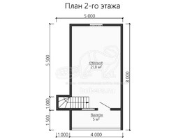 3d проект ДУ131 - планировка 2 этажа</div>