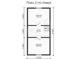 3d проект ДУ132 - планировка 2 этажа</div>
