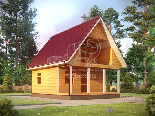 3d проект ДУ135 - второй вид