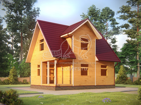 3d проект ДУ139 - первый вид