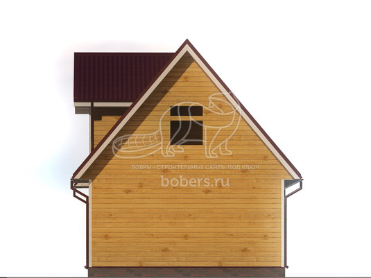 3d проект ДУ139 - фасад 2