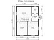 3d проект ДУ140 - планировка 1 этажа (превью)
