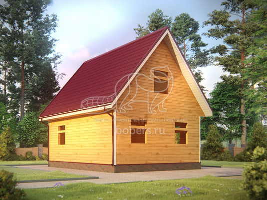 3d проект ДУ140 - второй вид