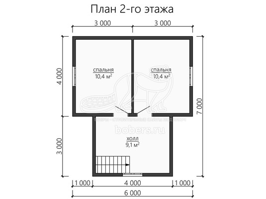 3d проект ДУ141 - планировка 2 этажа</div>