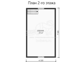 3d проект ДУ146 - планировка 2 этажа</div>