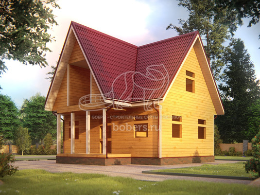 3d проект ДУ151 - второй вид