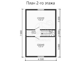 3d проект ДУ152 - планировка 2 этажа</div>