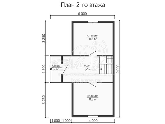 3d проект ДУ154 - планировка 2 этажа</div>