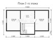 3d проект ДУ158 - планировка 2 этажа</div> (превью)