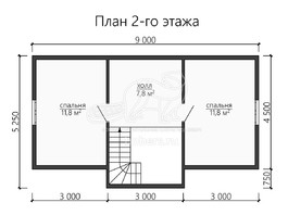 3d проект ДУ158 - планировка 2 этажа</div>