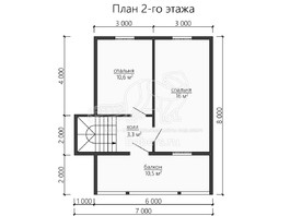 3d проект ДУ160 - планировка 2 этажа</div>