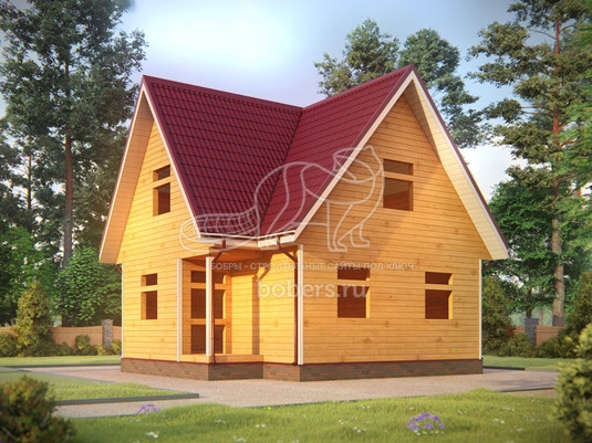 3d проект ДУ163 - первый вид