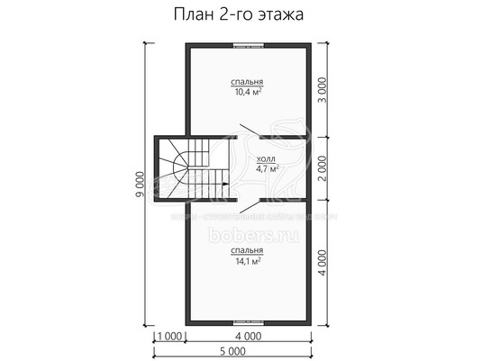 3d проект ДУ165 - планировка 2 этажа</div>
