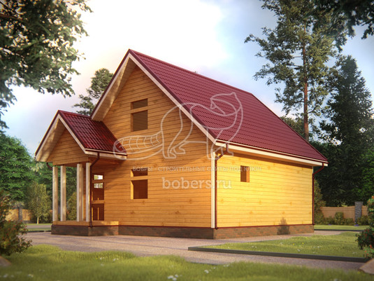 3d проект ДУ166 - первый вид