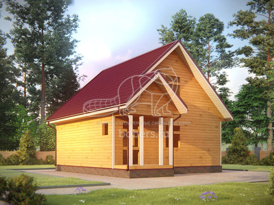 3d проект ДУ166 - второй вид