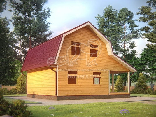 3d проект ДУ170 - второй вид