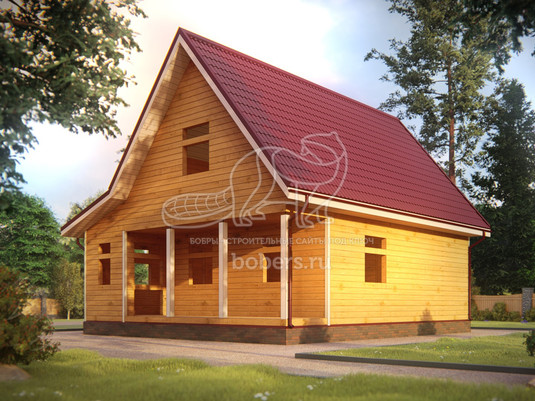 3d проект ДУ171 - первый вид
