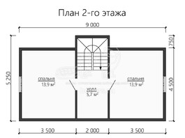 3d проект ДУ172 - планировка 2 этажа</div>