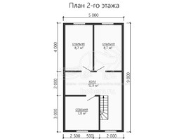 3d проект ДУ175 - планировка 2 этажа</div>