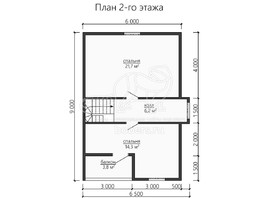 3d проект ДУ179 - планировка 2 этажа</div>