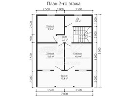 3d проект ДУ181 - планировка 2 этажа</div>