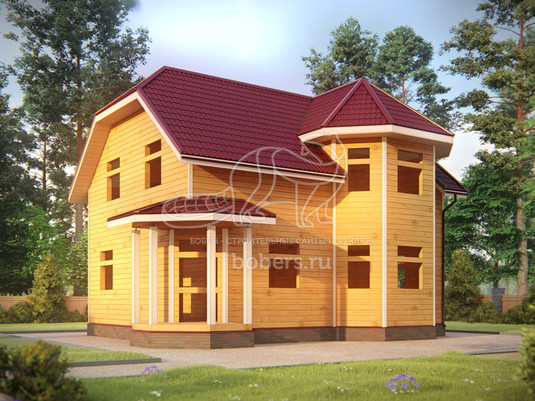 3d проект ДУ182 - первый вид