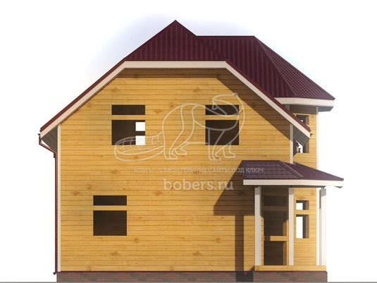 3d проект ДУ182 - фасад 4</div>