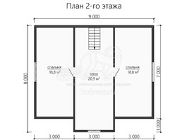 3d проект ДУ187 - планировка 2 этажа</div>