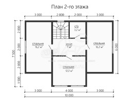 3d проект ДУ191 - планировка 2 этажа</div>