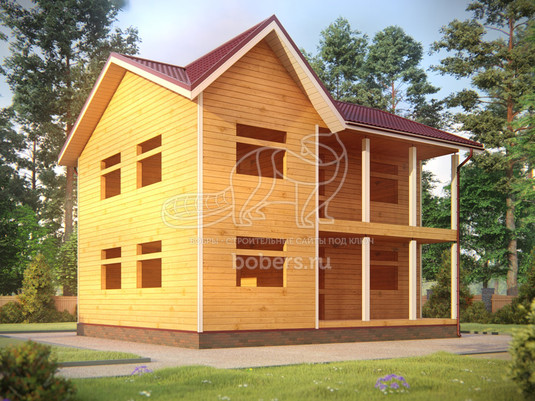 3d проект ДУ195 - второй вид