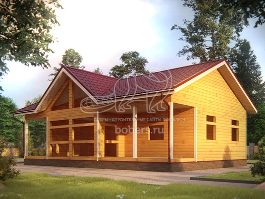 3d проект ДУ198 - второй вид