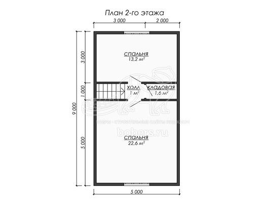 3d проект ДУ204 - планировка 2 этажа</div>